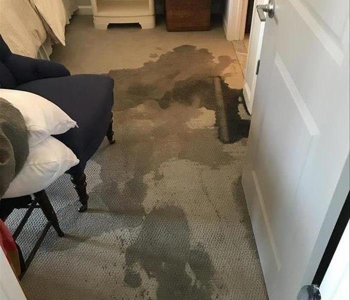 Wet Carpets After Leak